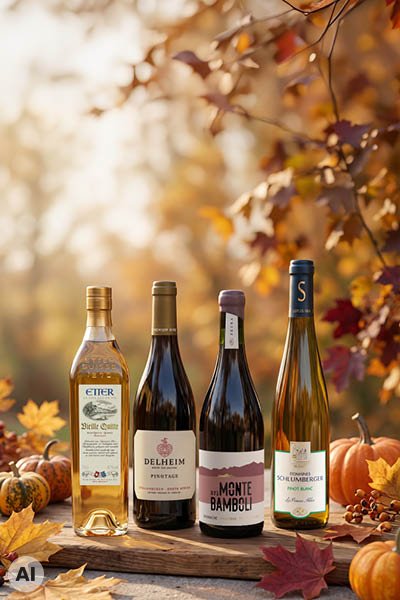 Weinflaschen, Weißwein, Rotwein, Glasflaschen