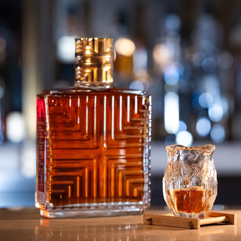 Flasche, Whiskey, Glas, Rahmen-Glas, Bourbon-untertitel