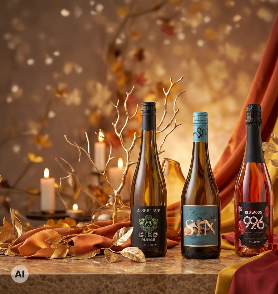 wein, flasche, gläser, flaschenetikett, getränk