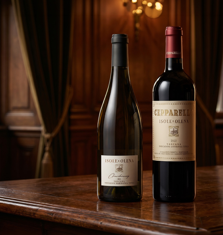 Wein, Rotwein, Flasche, Toscana, Isoleeolena