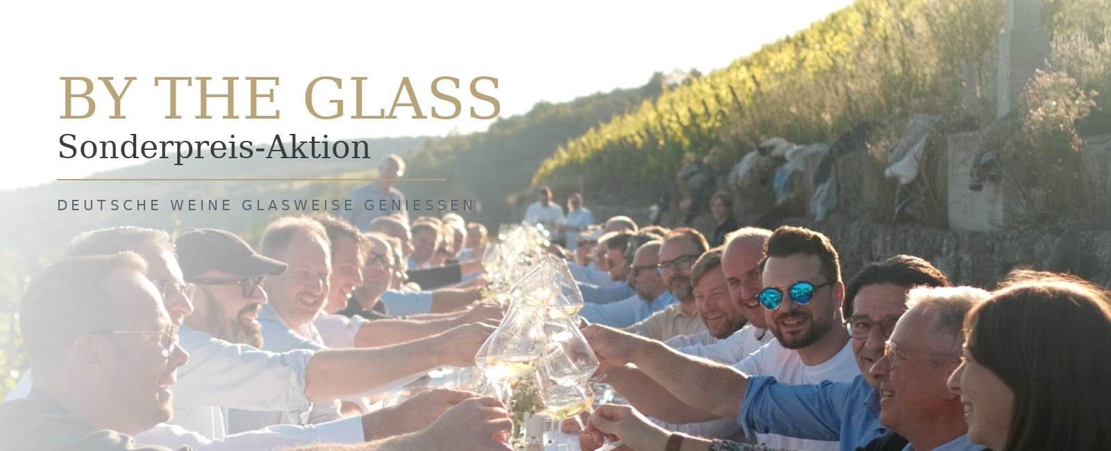Wein, Glas, Anstoßen, Zusammenkunft, Draußen