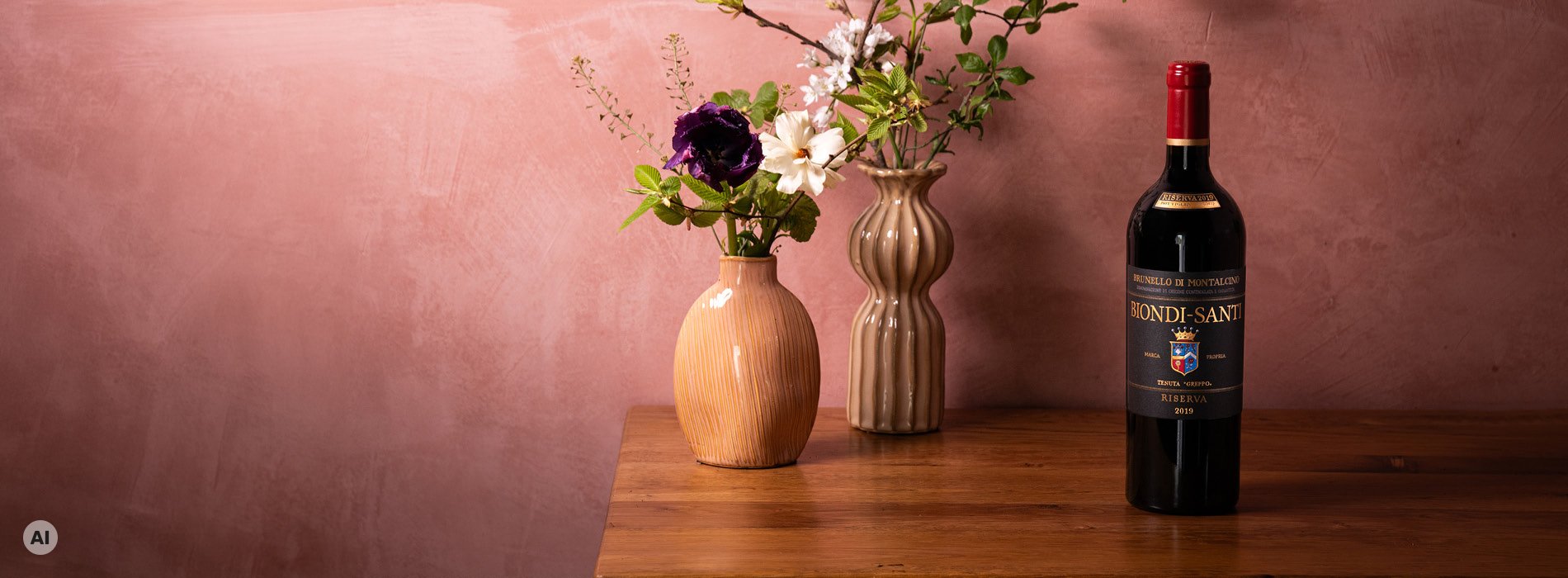 Wein, Rotwein, Flasche, Tischdeko, Vase, Blumen