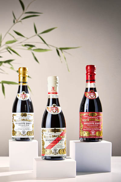 Balsamico, Essig, Dreierpack, Flasche, Glasflasche