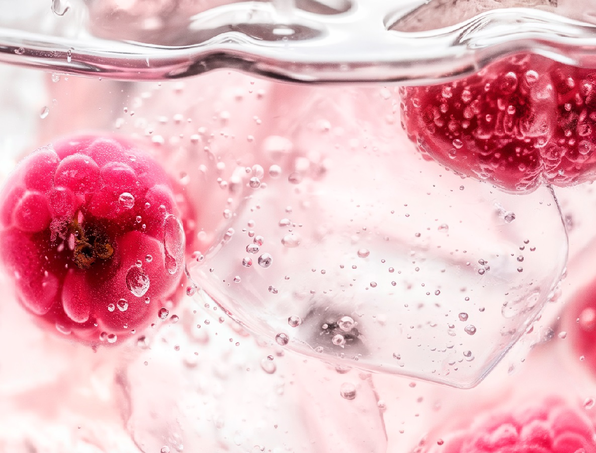 Beere, Obst, Himbeere, Blütenblatt, Eis