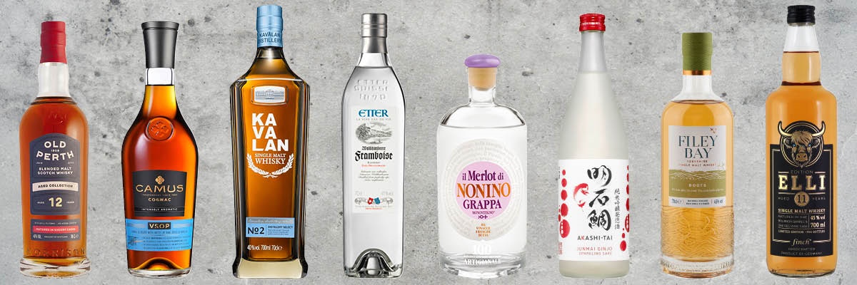Whiskey, Tequila, Gin, Vermouth, Liqueur