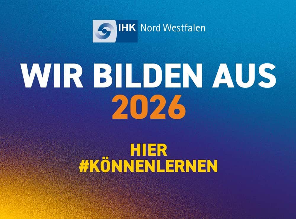 logo, blaue verlauf, text, 2026, hier, könnenlernen