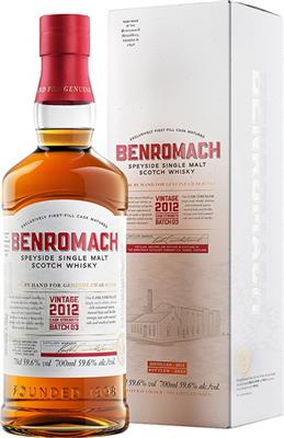 Benromach Cask Strength 2012 59,6%vol