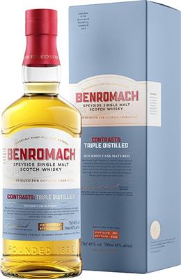 Benromach Contrasts Triple Distilled 46%